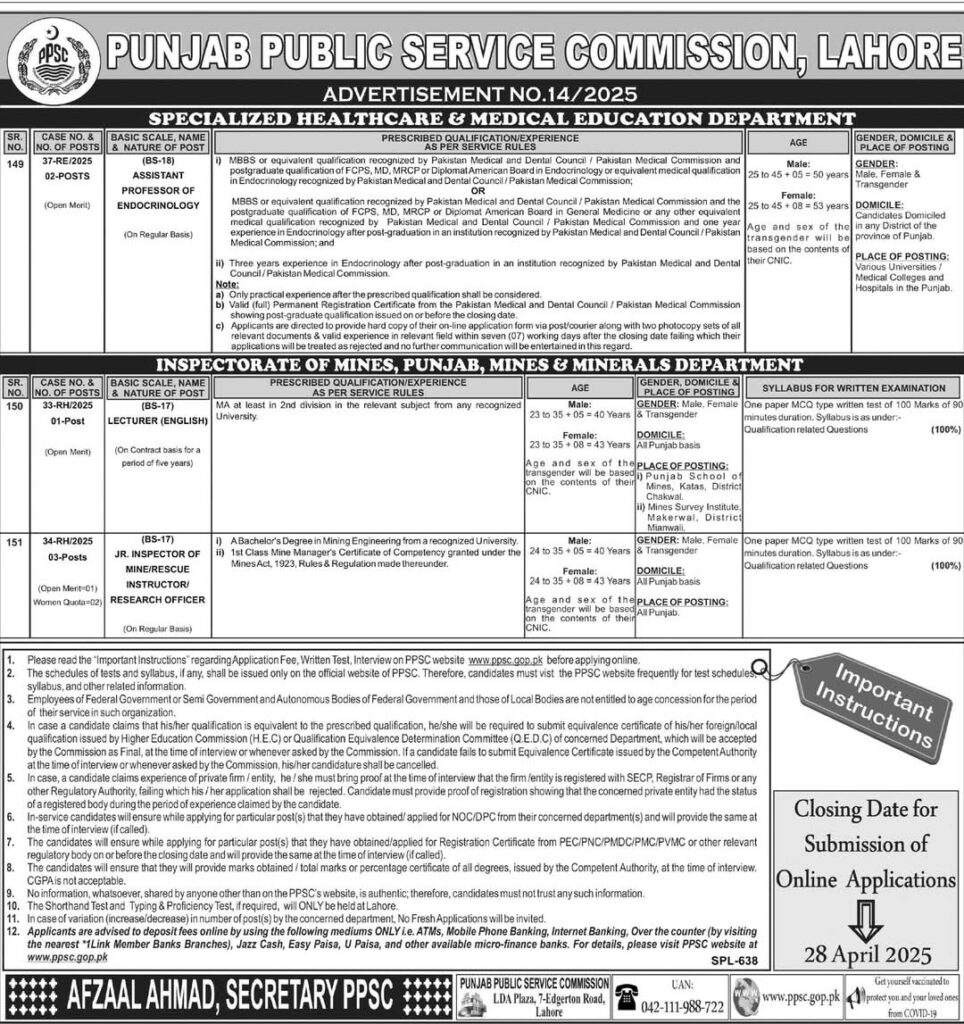 English Lecturer Jobs